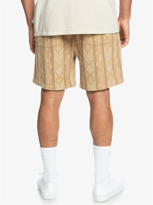 Quiksilver Taxer Jacquard - Shorts for Men - Praline Taxer Jacquard Vert